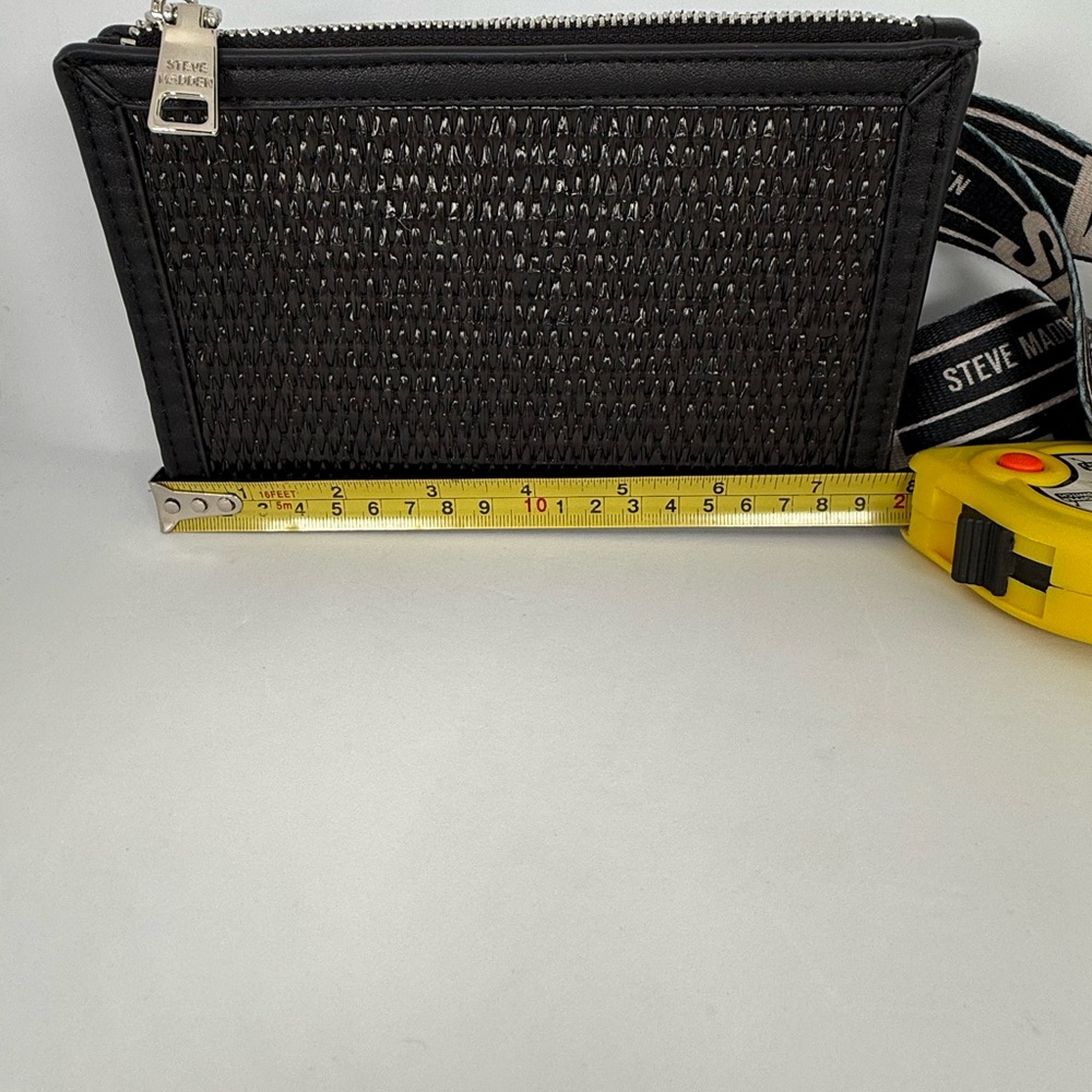 Steve Madden Black Crossbody Bag, Black - Picture 7 of 10